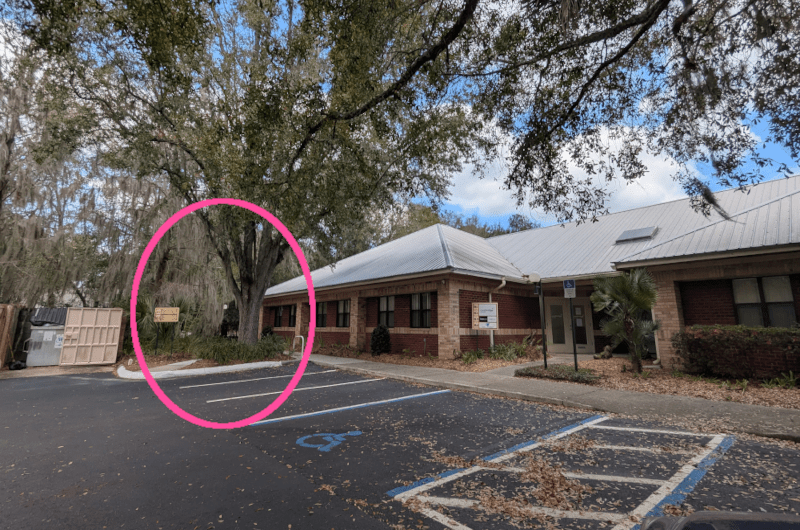 
View of the corner where you'll find my office